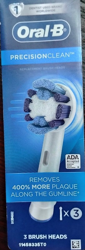 Oral-B 6905584748 Precision Clean Electric Toothbrush Replacement Brush Heads -