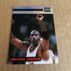 MICHAEL JORDAN 1993 Pocket Pages #48 Rare Chicago Bulls Basketball Card (f7)