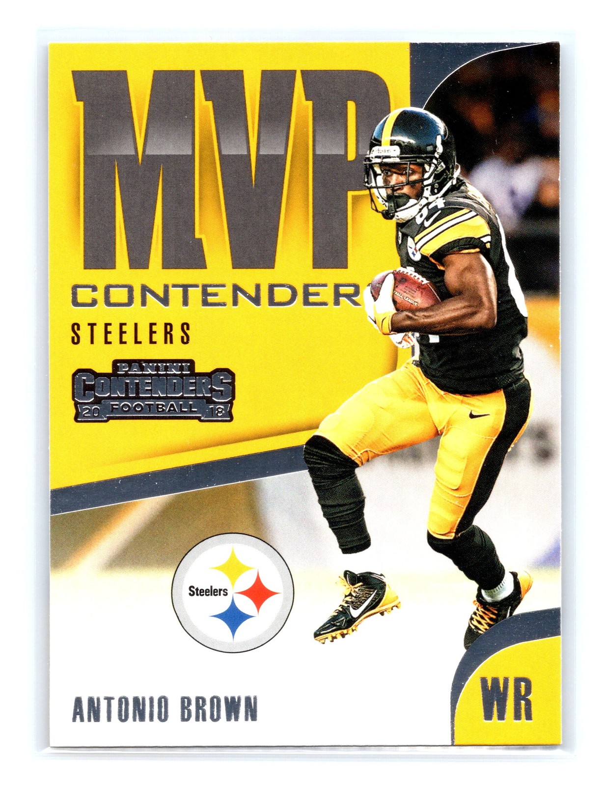2018 Panini Contenders Football #MVP-5 Antonio Brown MVP Contenders Steelers