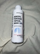 Burelpharma Benzoyl Peroxide 10 Acne Medication Face Wash, 5 Fl. Oz. Exp. 07/27