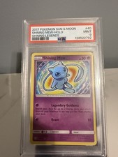 Shining Mew Pokémon TCG Shining Legends Shiny Holo Rare PSA 9 40/73 2017 💎 on eBay
