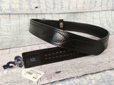 Dutyman 5011 Leather 2 1/4" 2.25" Duty Belt Police Hook and Loop Large 40/42