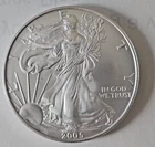 2005 American Silver Eagle Uncirculated 1oz .999 Fine Silver FIRE SALE-- LOOK!!!