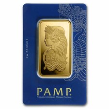 100 gram Gold Bar - PAMP Lady Fortuna Veriscan® (In Assay) 5451.38 per troy oz