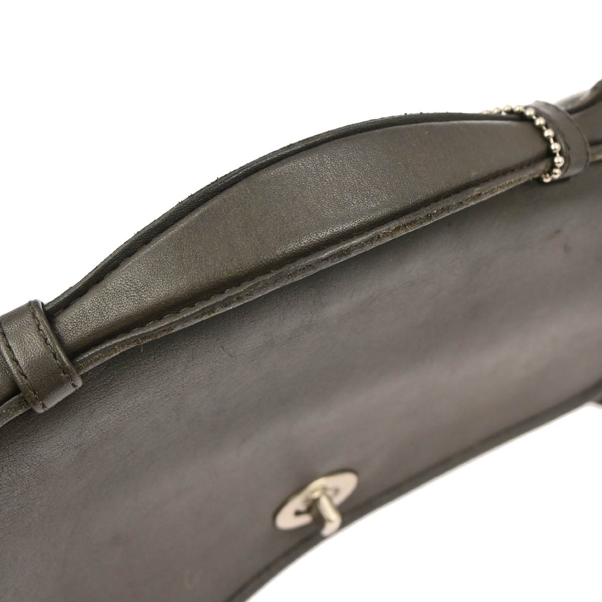 Coach Gray Leather Handbag L9C-9870 156023 thumbnail 7