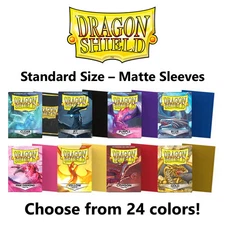 Dragon Shield: Standard Size - Matte 100CT [Sleeves]