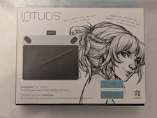 Wacom Intuos Draw CTL-490/W0-AX Creative Pen Tablet – Boxed, USB, SW - Mint! 