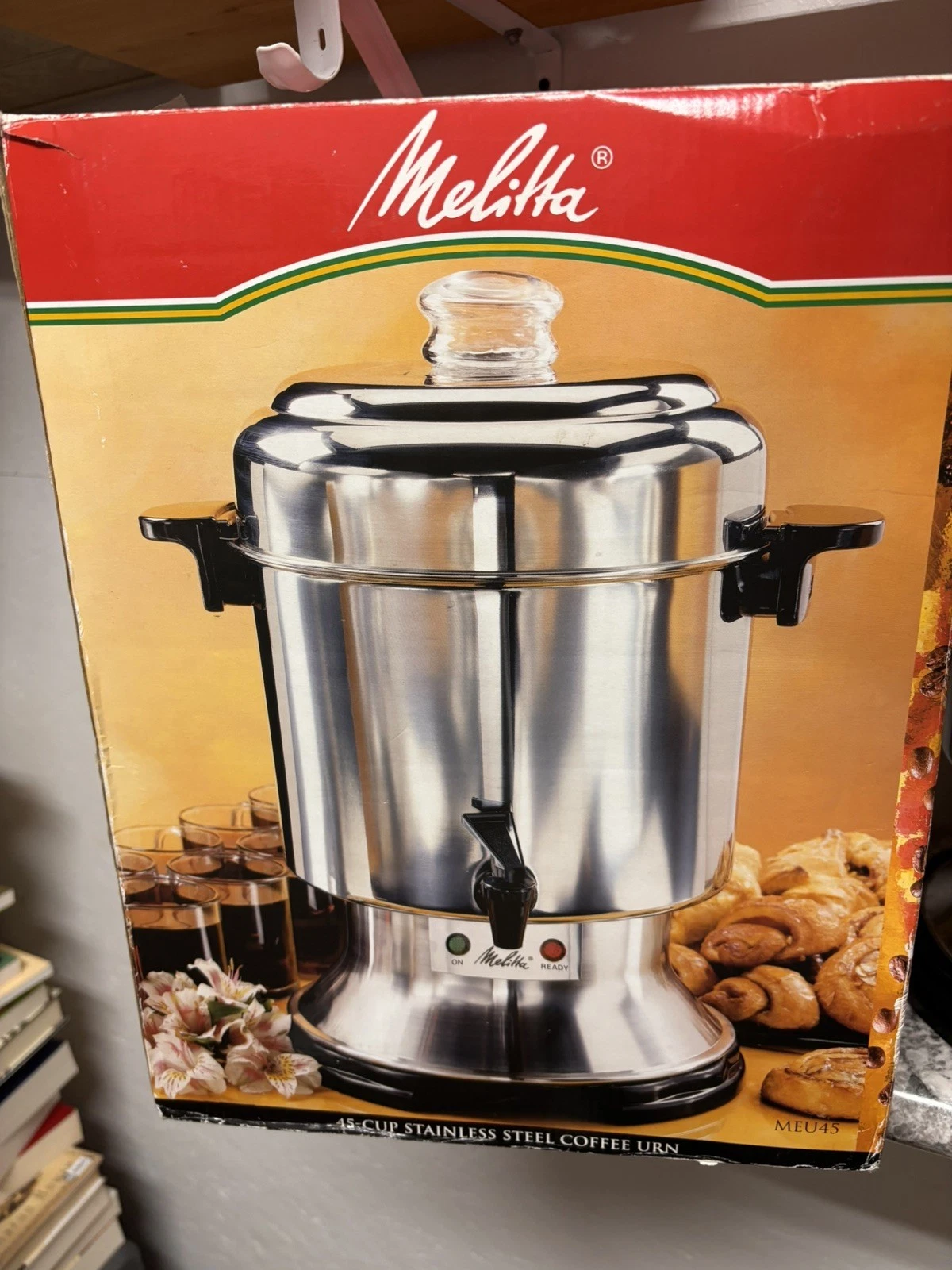 Vintage Melitta Coffee Urn 45 Cup Coffee Maker Percolator