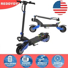 REDDYDY 5000W 50MPH 55Miles Electric Scooter Smart NFC Unlock 60V Vacuum Tire US
