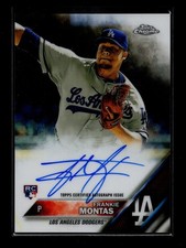 2016 Topps Chrome - Rookie Autographs Frankie Montas #RA-FM (AU, RC)