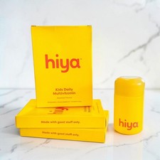 3 X Hiya Kids Daily Multivitamin Assorted Flavors 30 Chewable Supplements Age 2