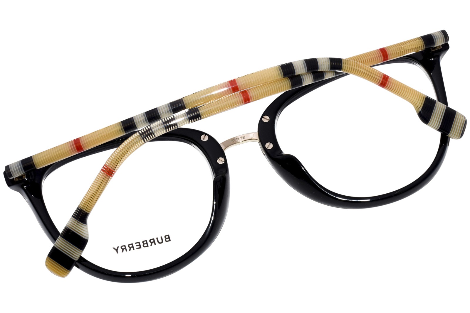 Burberry Katie BE2366U 3853 Eyeglasses Frame Women's Black Full Rim Cat Eye 51mm thumbnail 6