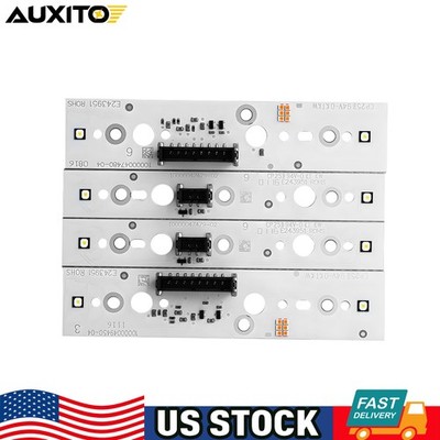 4X White Daytime Running Light DRL Boards For 2017-2019 Audi Q7 LED Headlight