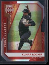 2021 Panini Elite Extra Edition #102 Kumar Rocker Prime Numbers A Die Cut #/140