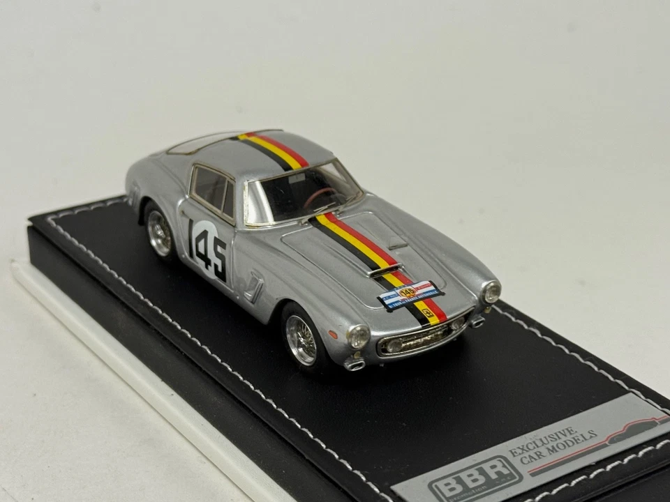 1/43 BBR  Ferrari 250 SWB from 1961 Tour De Fran Car #145  BBR74D  ABG353 Leathe - Image 4 of 4