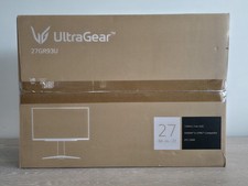 LG UltraGear 27GR93U-B 27-inch UHD Gaming Monitor 4K 144Hz