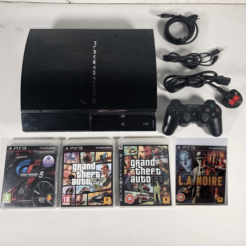 Playstation PS3 40GB 60GB 160GB Backwards Console Bundle Choose Your Set Up PAL - Picture 1 of 8