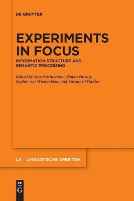 Sam Featherston Experiments in Focus (Paperback) Linguistische Arbeiten