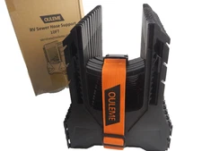 10Ft RV Sewer Hose Support Stand Flexible Telescoping Design Camper (22 Pcs)
