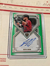 2022 Topps Definitive Green Seth Beer RC Auto 9/25 Rookie Autograph RAW
