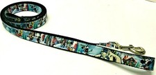 Buckle Down Disney Mickey Minnie YODELBERG Classic 1" Wide 6 Foot Long Dog Leash