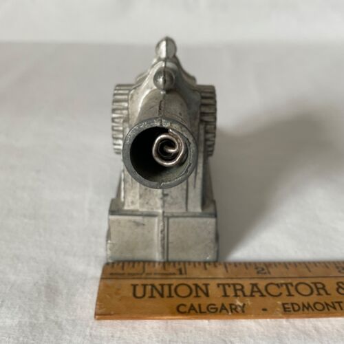 2 Hollow Cast Toy Cannons Metal Made In USA small metal and primitive cannon - Picture 7 of 11
