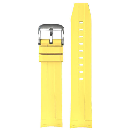 21MM Curved Interface FKM Watch Strap Band For Tissot Seastar Series 1853 T120 - Picture 7 of 17