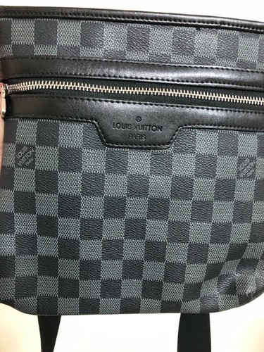 Men Louis Vuitton Damier Graphite Thomas Crossbody Bag excellent condition  | eBay