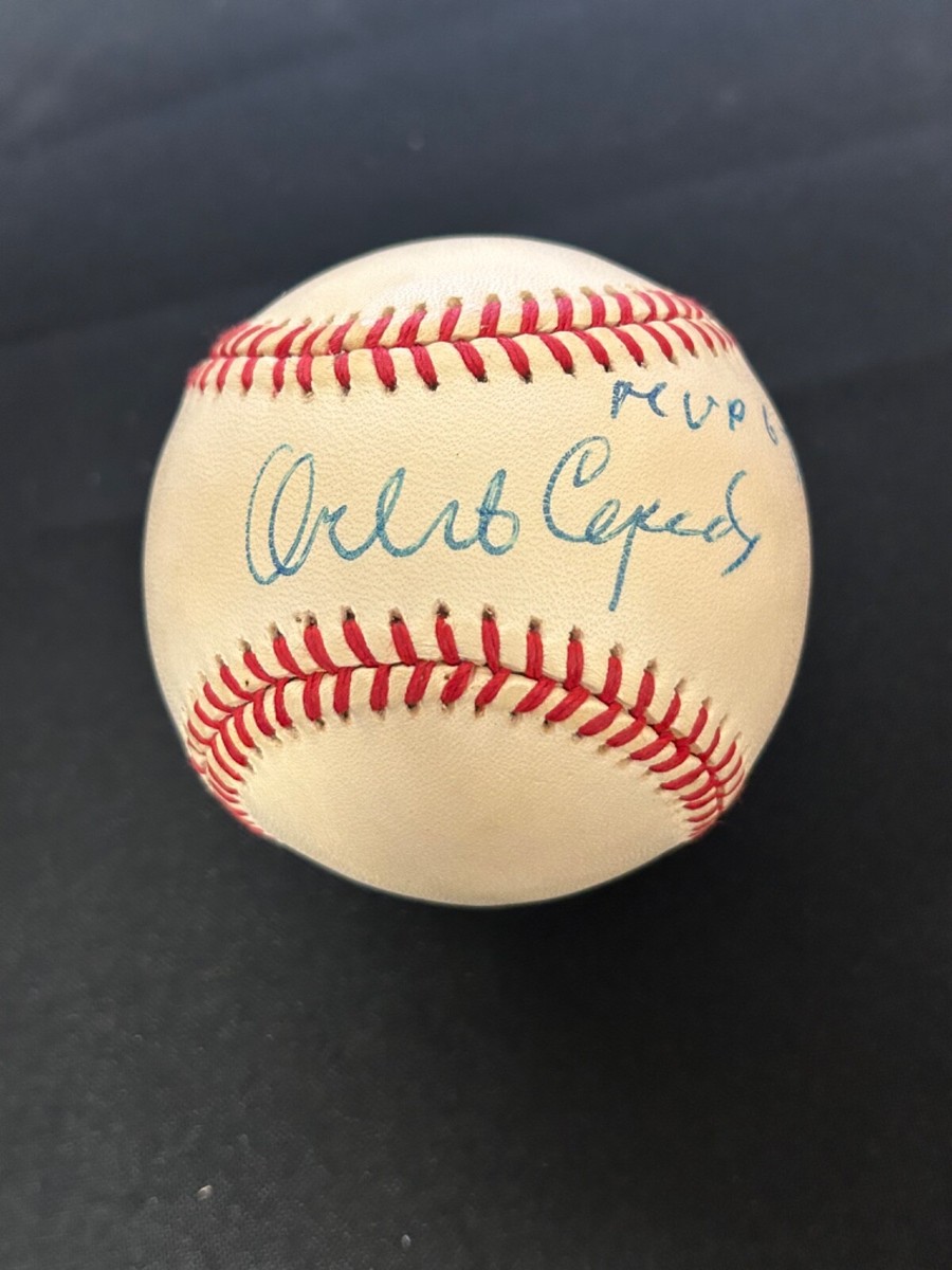 MLB ニックネームauto ORLANDO CEPEDA Orlando Cepeda Signed 1958 Topps Card #343 PSA 10 Auto HOF