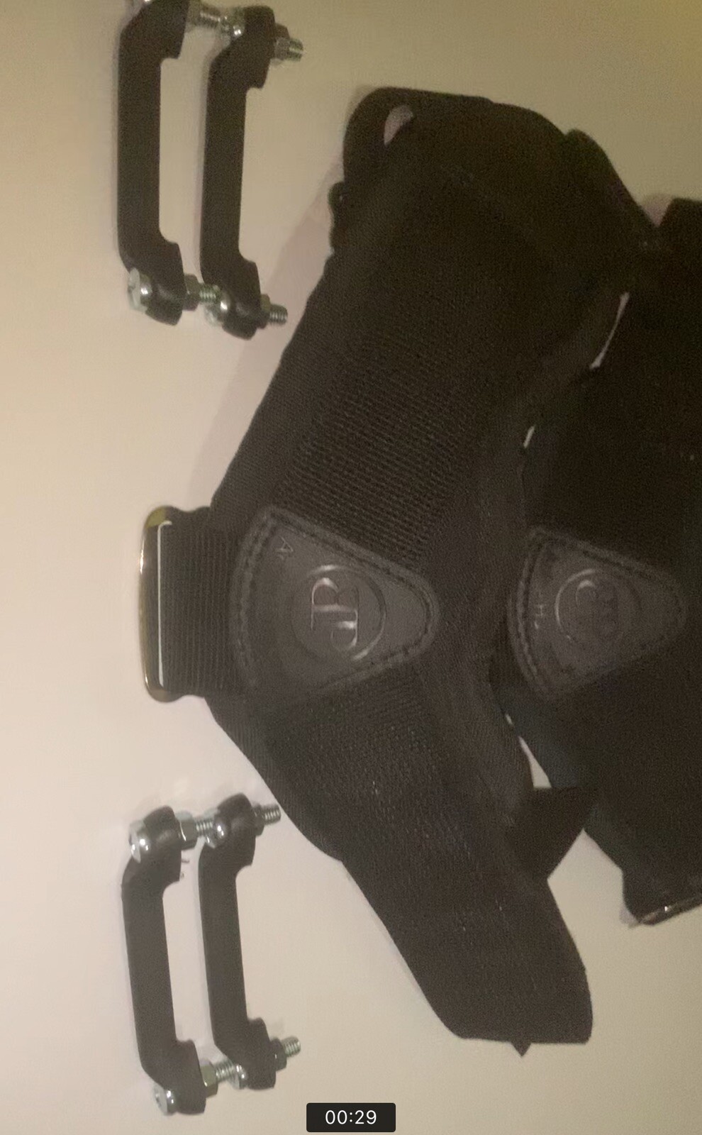 Bodypoint Wheelchair Ankle Supports Straps Ankle Huggers Foot Medium