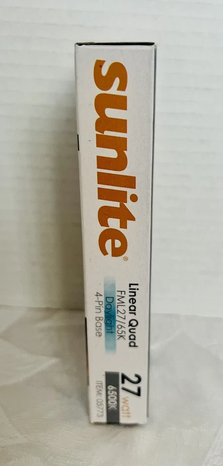 SUNLITE 65K, FML27, Compact Fluorescent Bulb Item#05773 - Image 3 of 4