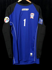 Newcastle Jets COVIC MATCH ISSUED AFC keepers JERSEY  RARE