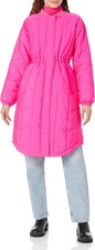 Amazon Essentials Women's Quilted Coat (available In Plus Size) Large, Neon Pink