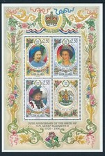Cook Islands 1996 - Queen Elizabeth 70th Birthday Miniature Sheet - MNH