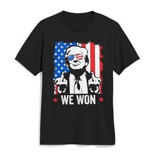 Donald Trump We Won Wins Inauguration 47 US President 2025 Election T-Shirt