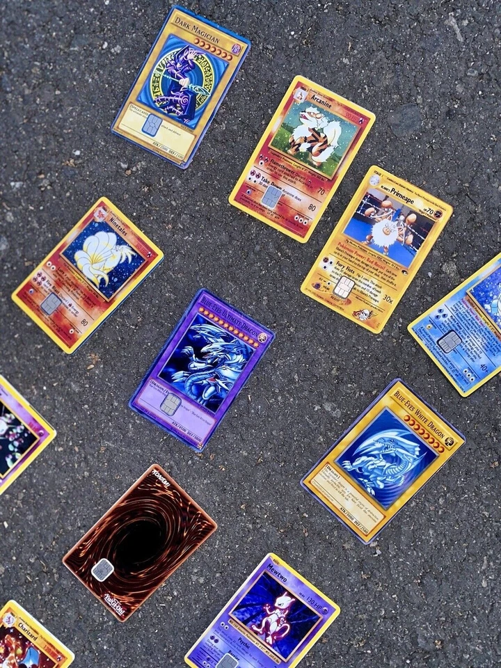 Pokemonster Gastly, Haunter, Gengar Vinilo Tarjeta de Crédito Recubrimiento Cubierta Calcomanía Foto 4 de 4