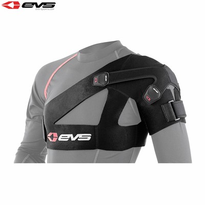EVS RS9 Kniebandage Paar schwarz klein - Motocross MX Offroad