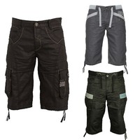 Enzo Mens Shorts Combat Cargo Stylish Summer For All Waist Sizes 28 to 50