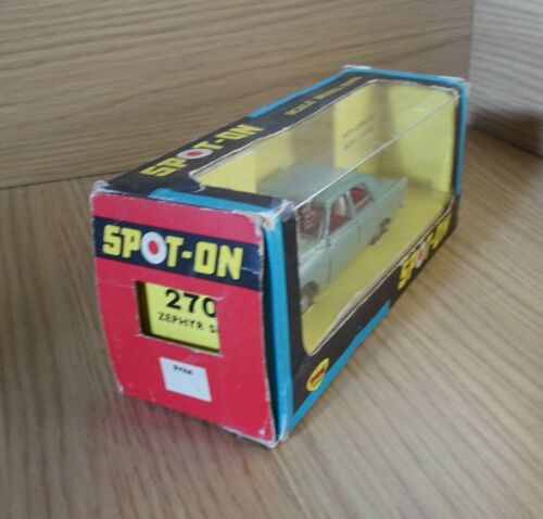 Spot-On 270 Rare Green Ford Zephyr 6 Original Boxed Model (0612) - Picture 11 of 12