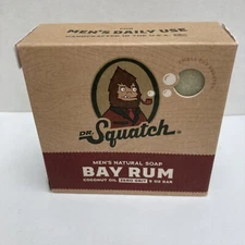 Dr. Squatch Soap - BAY RUM- Zero Grit Bar