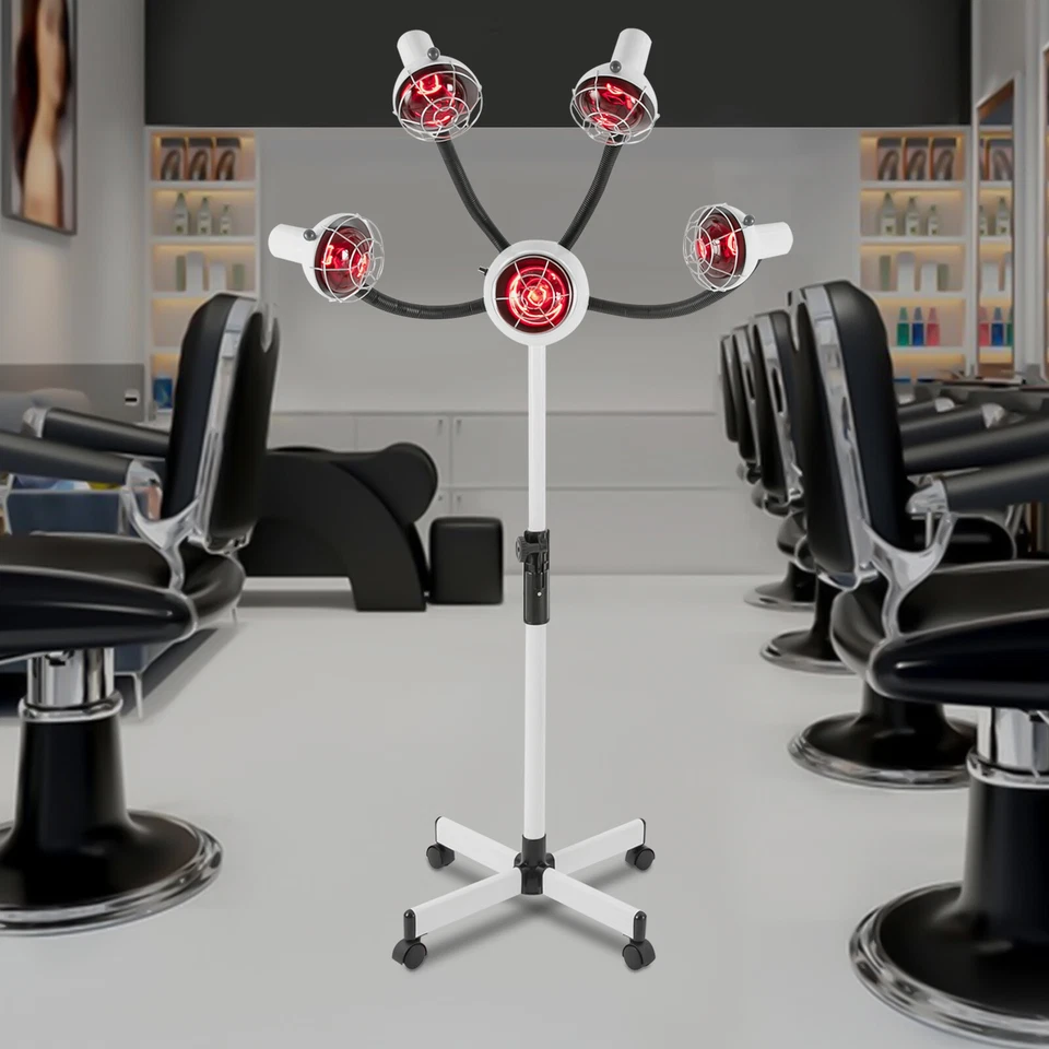 Infrarot Lampe Rotlichtlampe Wärmelampe Infrarotlampe Stehlampe Mit Ständer 750W - Bild 4 von 4