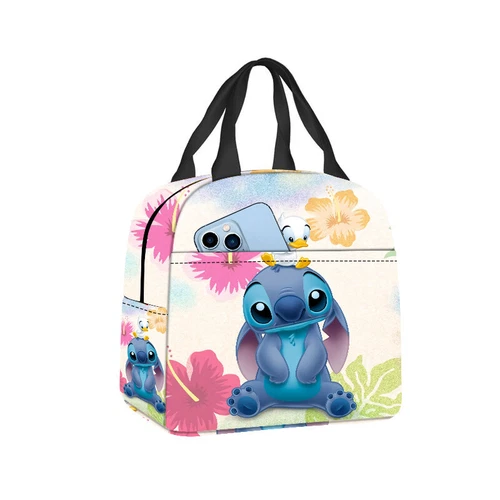 Lilo Stitch Cartoon Galaxy Lunch Bag Insulated Student Snack Picnic Xmas Gift AU - Picture 55 of 55