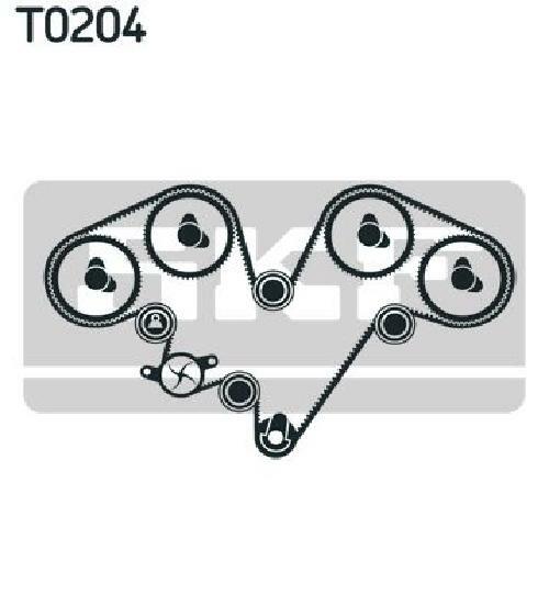 SKF Timing belt kit ALFA ROMEO,LANCIA VKMA 02540 55191536,60603056,60616799 60674528,60813203,60813311,60813312,60603056,60616799,60674528,60813203 - Image 10
