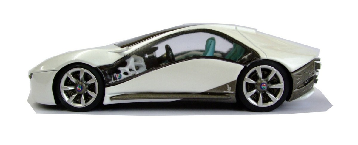 アルファロメオ　パンディオン　1/43 完成品　ベルトーネ　PANDION 061 Alfa Romeo PANDION Bertone 1:43 YOW MODELLINI scale