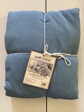 Swift Home Crinkle Full/Queen Duvet Cover Set, Blue