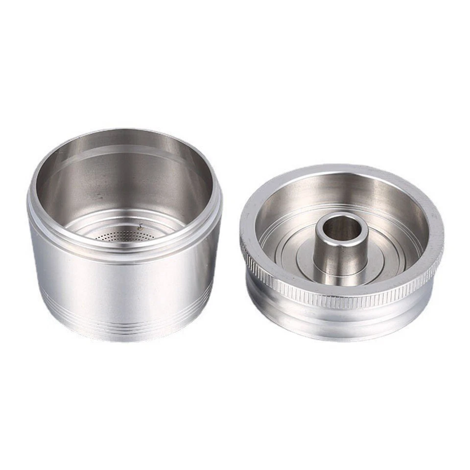 Für Nespresso Espresso Illy Kaffeekapsel Schale wiederverwendbar Edelstahl Pod