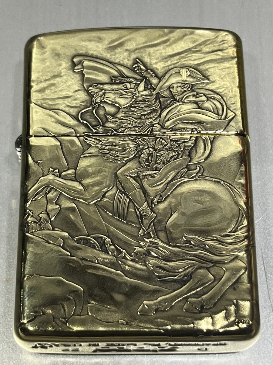 RARE Zippo Lights Armor 2-side Napoleon velvet Box NEW | eBay
