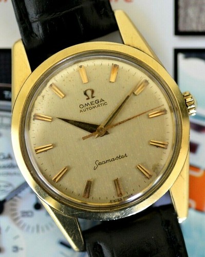 Vintage 1961 Gold Cap Omega Seamaster 