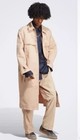 Adidas Originals Mens Sz Large Rifta City Boy Macintosh Jacket Beige Trench Coat