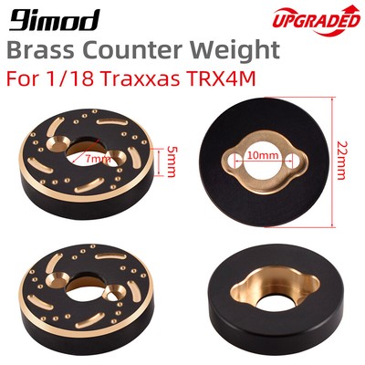 Upgrade Brass Heavy Duty Brass Counter Weight for Traxxas TRX4M 1/18 RC Crawler